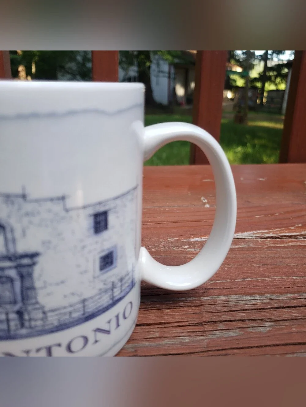 2008 Starbucks Coffee Company San Antonio 'Alamo City' Coffee Mug - 18 fl oz